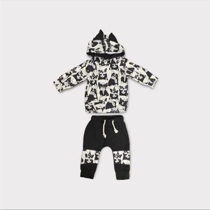 PUPPY Print Matching Outfit